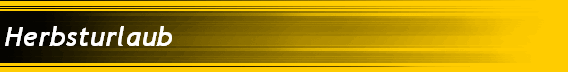 Herbsturlaub